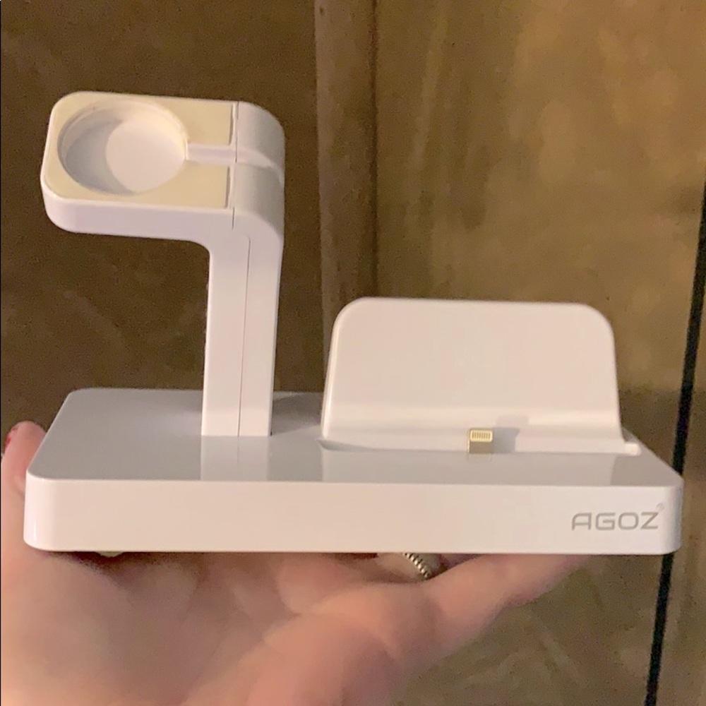 Apple Watch and Apple iPhone dock charging stand